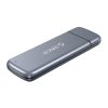 ORICO M2L2-NV03C3-GY-EP M.2 NVME + NGFF Solid State Mobile Hard Disk Enclosure (Grey) - Image 3