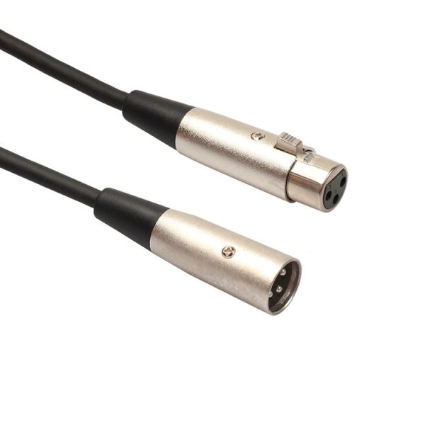 3m 3-Pin XLR Male to XLR Female MIC Shielded Cable Microphone Audio Cord - Image 3