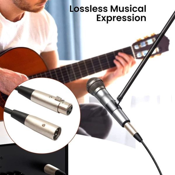 5m 3-Pin XLR Male to XLR Female MIC Shielded Cable Microphone Audio Cord - Image 7
