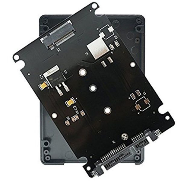 M.2 NGFF SSD to 2.5 inch SATA III Adapter Card with Cover - Image 4