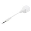 CAT5 RJ45 Socket to 3.5mm 4 Pole Male Plug Audio Ethernet LAN Network Adapter, Total Length: about 13cm - Image 3