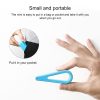 2 PCS Simple Notebook Computer Bracket Adjustable Height Increase Heat Dissipation Base Pad Holder (Green) - Image 3