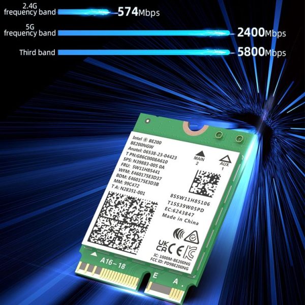 COMFAST CF-BE200-M WiFi7 BT5.4 Tri-Band Wireless Network Adapter M.2 Network WiFi Module - Image 9