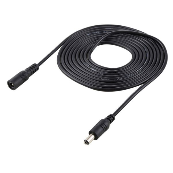 2m 22AWG 5.5 x 2.1mm Female to Male DC Power Supply Plug Extension Cable for Laptop - Image 3
