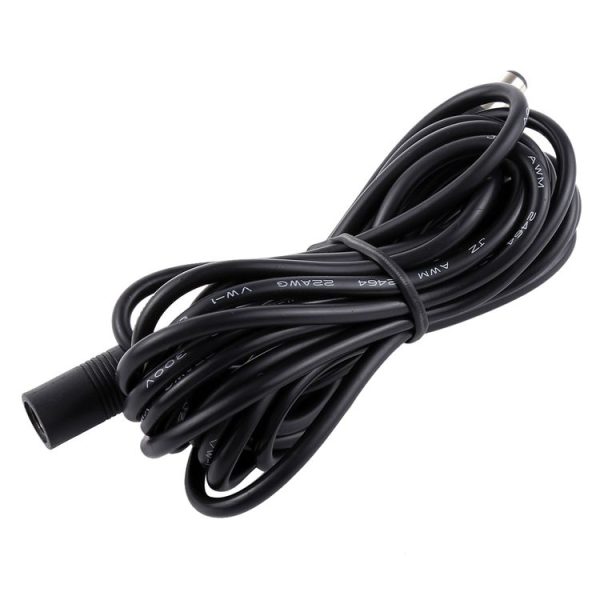 2m 22AWG 5.5 x 2.1mm Female to Male DC Power Supply Plug Extension Cable for Laptop - Image 4