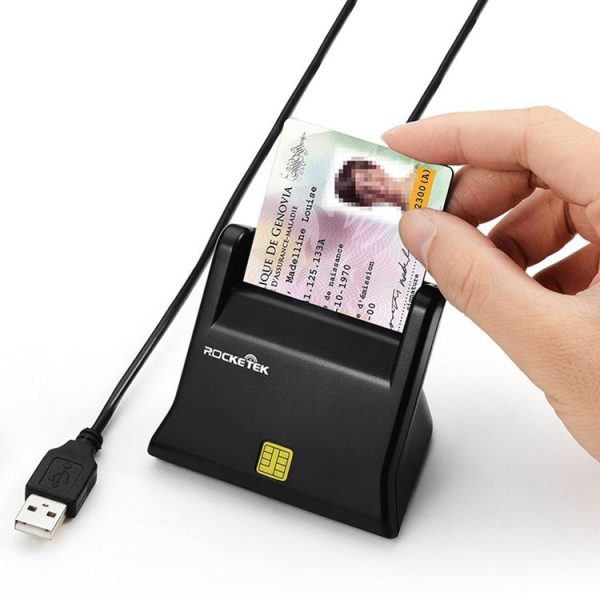 ROCKETEK SCR2 CAC ID SIM Chip Smart Card Reader - Image 8