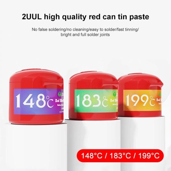 2UUL SNK Series Solder Paste Welding Maintenance Low-Temperature Tin Ointment (199 degrees) - Image 2