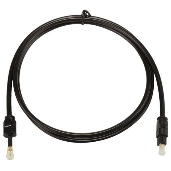 2m OD4.0mm Toslink Male to 3.5mm Mini Toslink Male Digital Optical Audio Cable - Image 2