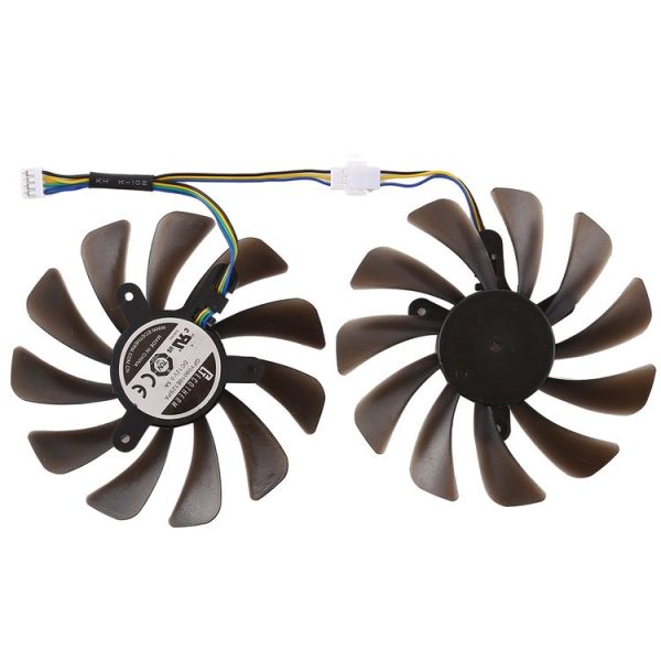 DC 12V 4 Pin VGA Graphics Card Cooling Fan for Zotac Geforce GTX 1080 Ti GTX 1080Ti AMP Edition, Diameter: 95mm, Pairs - Image 2