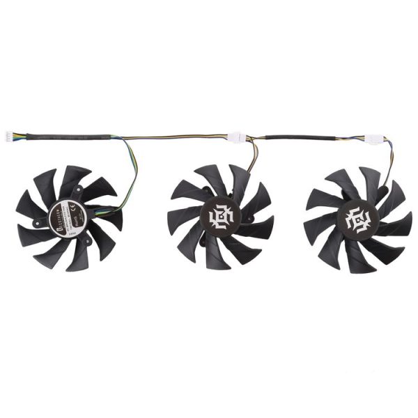 3 PCS Graphics Card Cooling Fan for Zotac GTX 1070-8GD5 X-OC, Diameter: 85mm - Image 2