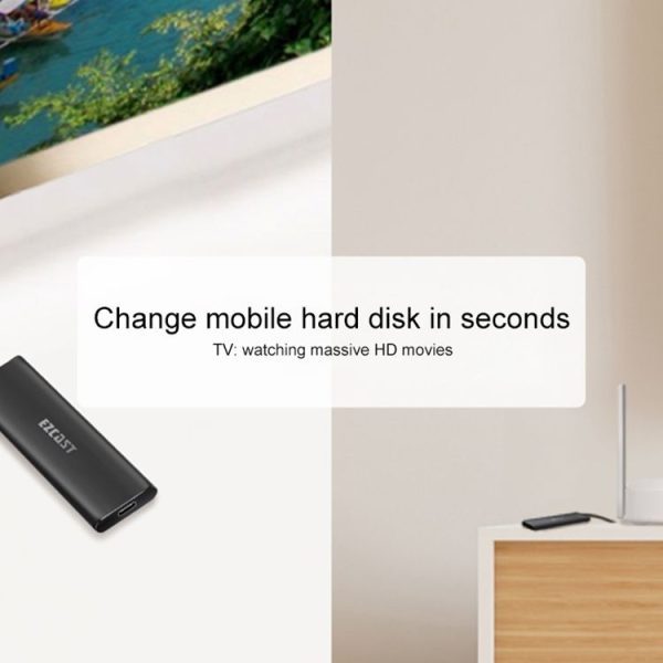 EZCast S8000 Solid State Hard Disk Box (Black) - Image 8