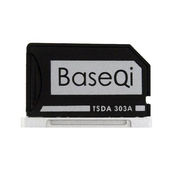 BASEQI 303ASV Hidden Aluminum Alloy SD Card Case for Macbook Pro Retina 13.3 inch Laptops - Image 2