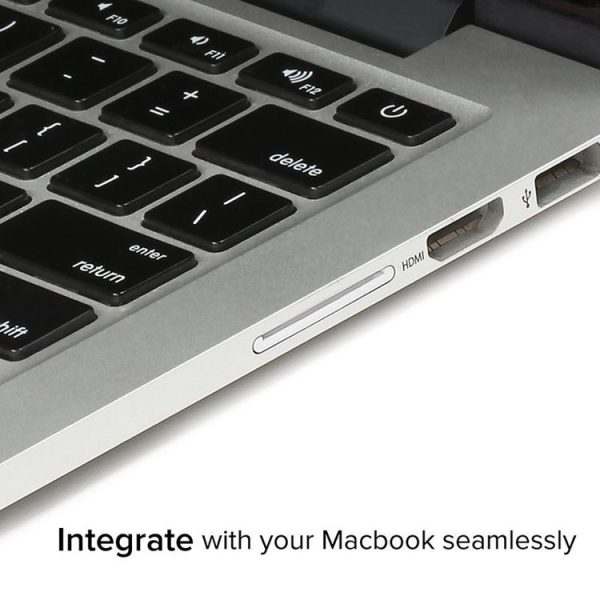 BASEQI 303ASV Hidden Aluminum Alloy SD Card Case for Macbook Pro Retina 13.3 inch Laptops - Image 4