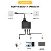 Female RJ45 3 in 1 100M Network Splitter Cable Ethernet Network Coupler - Image 8