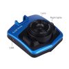 VGA 480P Car Camcorder DVR Driving Recorder Digital Video Camera Voice Recorder with 2.4 inch LCD Screen Display, Support 32GB Micro TF Card & Infrared Night Vision Function (Black + Blue) - Image 5
