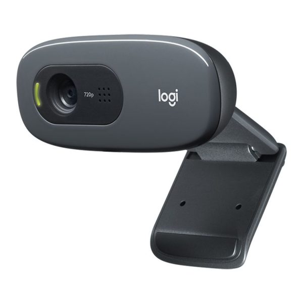 Logitech C270 HD Web Camera Meets Every Need for HD 720p Video Calls (Black) - Image 2