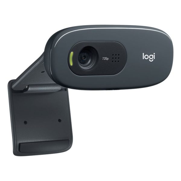 Logitech C270 HD Web Camera Meets Every Need for HD 720p Video Calls (Black) - Image 3