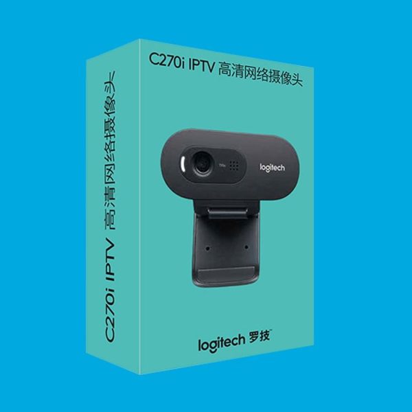 Logitech C270i IPTV HD Webcam (Black) - Image 6
