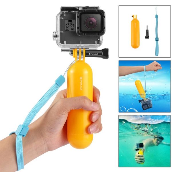 PULUZ 14 in 1 Surfing Accessories Combo Kits (Bobber Hand Grip + Floaty Sponge + Quick Release Buckle + Surf Board Mount + Floating Wrist Strap + Safety Tethers Strap + Storage Bag) for GoPro, Insta360, DJI and Other Action Cameras - Image 4
