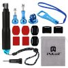 PULUZ 16 in 1 CNC Metal Accessories Combo Kits (Screws + Surface Mounts + Tripod Adapter + Extendable Pole Monopod + Storage Bag + Wrench) for GoPro, Insta360, DJI and Other Action Cameras - Image 2