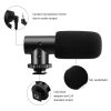 PULUZ Live Broadcast Smartphone Video Vlogger Kits Microphone + Tripod Mount + Phone Clamp Holder (Black) - Image 3