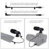 PULUZ Live Broadcast Smartphone Video Vlogger Kits Microphone + Tripod Mount + Phone Clamp Holder (Black) - Image 4