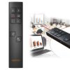 VIBOTON PP930 2.4GHz Multimedia Presentation Remote PowerPoint Clicker Wireless Presenter Handheld Controller Flip Pen, Control Distance: 30m (Black)