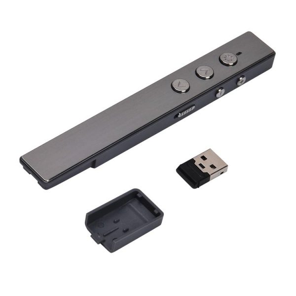 PR-20 Wireless Presenter PowerPoint PPT Clicker Presentation Remote Control Pen Laser Pointer Flip Pen with Air Mouse Function - Image 3