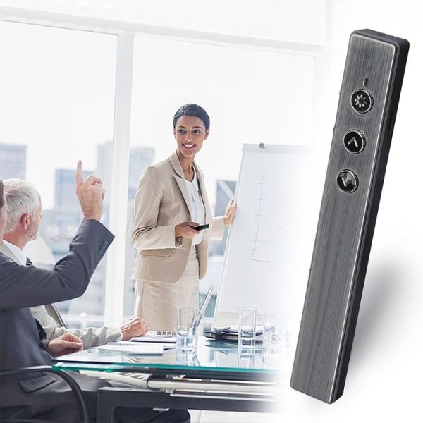PR-20 Wireless Presenter PowerPoint PPT Clicker Presentation Remote Control Pen Laser Pointer Flip Pen with Air Mouse Function - Image 8