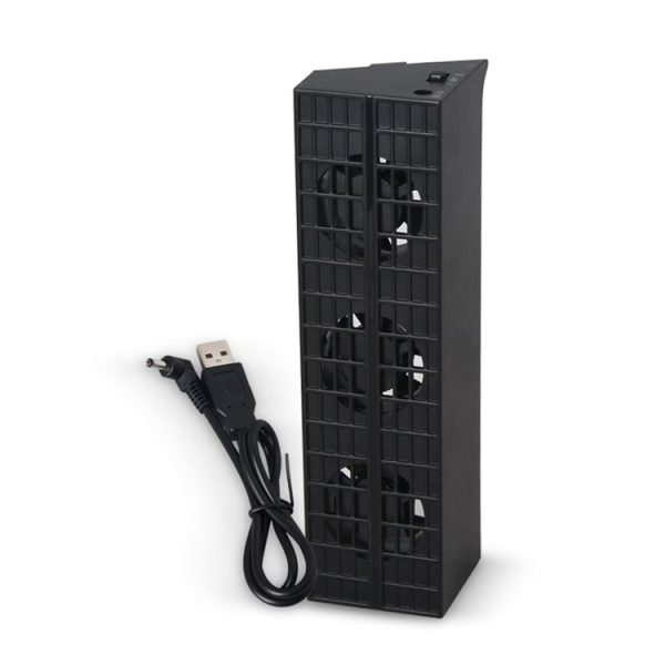 DOBE TP4-819 Temperature Control Cooling Fan for Sony PS4 Slim Game Console (Black) - Image 4