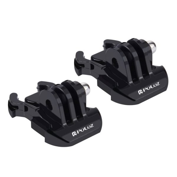2 PCS PULUZ Horizontal Surface Quick Release Buckle for GoPro, Insta360, DJI and Other Action Cameras - Image 4