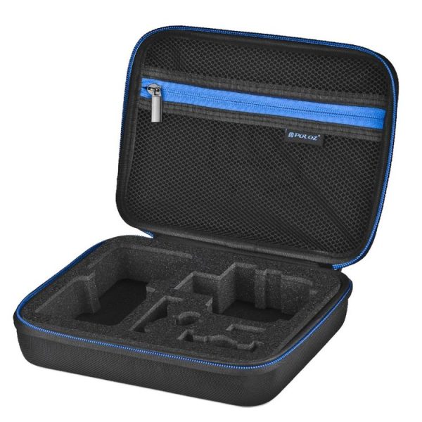 PULUZ Waterproof Carrying and Travel Case for for GoPro, Insta360, DJI and Other Action Cameras Accessories, Medium Size: 23cm x 17cm x 7cm - Image 3