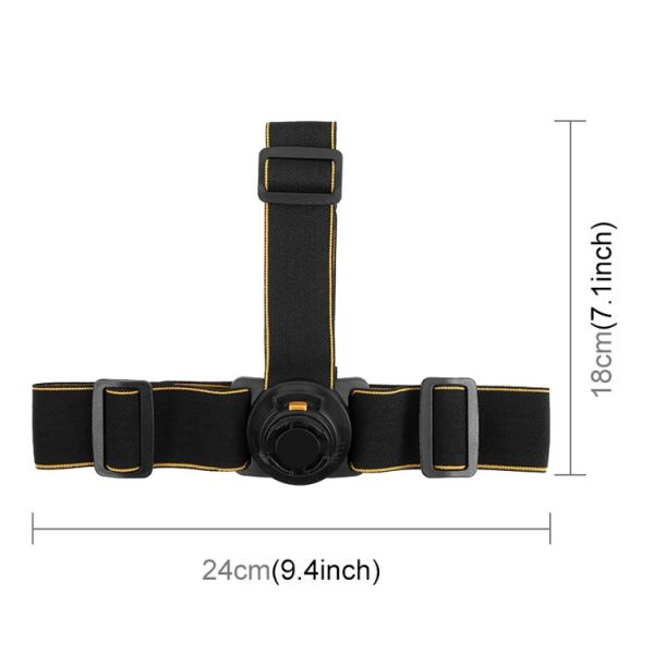 PULUZ Magnetic Quick-release Head Strap Harness Belt (Black) - Image 2