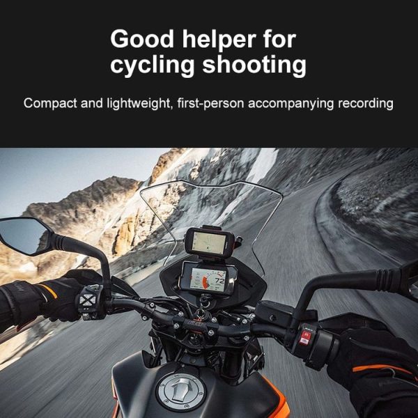PULUZ Magnetic Quick Release Motorcycle Helmet Chin Strap Mount (Black) - Image 9