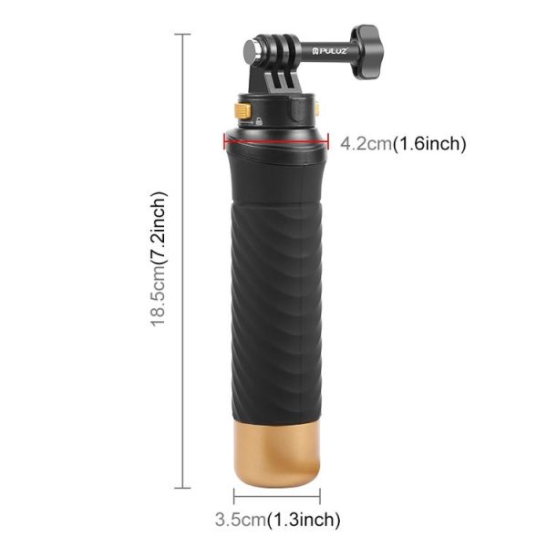 PULUZ Quick Release Floating Handle Hand Grip (Black) - Image 4
