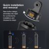 PULUZ Quick Release Floating Handle Hand Grip (Black) - Image 9