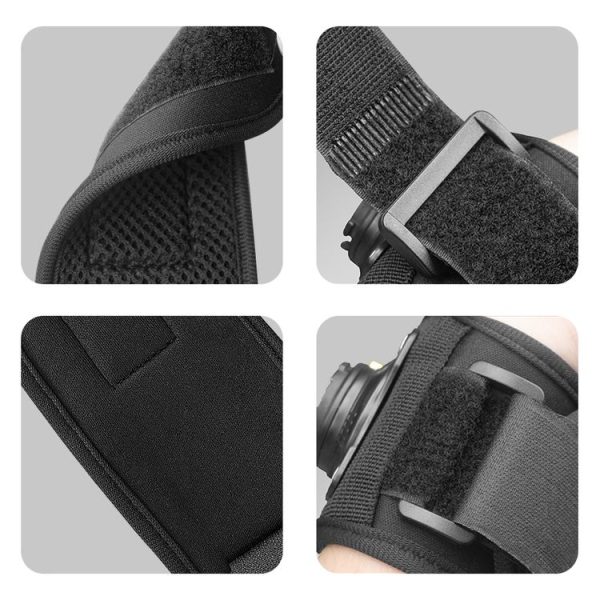 PULUZ Magnetic Quick-release Wrist Strap Harness Belt (Black) - Image 4