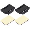 PULUZ 2 Curved Surface Mounts + 2 Adhesive Mount Stickers for PULUZ Action Sports Cameras Jaws Flex Clamp Mount for GoPro, Insta360, DJI and Other Action Cameras - Image 3