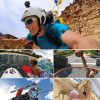 PULUZ 2 Curved Surface Mounts + 2 Adhesive Mount Stickers for PULUZ Action Sports Cameras Jaws Flex Clamp Mount for GoPro, Insta360, DJI and Other Action Cameras - Image 7