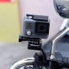 PULUZ Aluminum Alloy Motorcycle Fixed Holder Mount with Tripod Adapter & Screw for GoPro, Insta360, DJI and Other Action Cameras (Black) - Image 10
