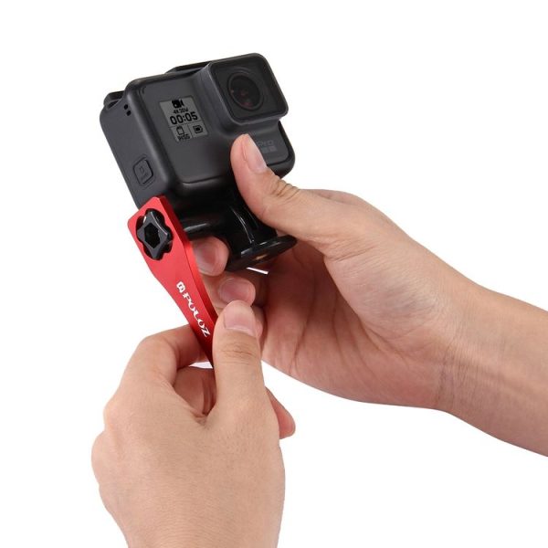 PULUZ CNC Aluminum Alloy Tighten Screw Cap Wrench Tool for GoPro Hero11 Black / HERO10 Black / HERO9 Black / HERO8 Black / HERO7 / 6 / 5 / 5 Session / 4 Session / 4 / 3+ / 3 / 2 / 1, Xiaoyi and Other Action Cameras (Red) - Image 3