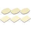 PULUZ 3 Flat Adhesive Pad Stickers + 3 Curved Adhesive Pad Stickers for GoPro, Insta360, DJI and Other Action Cameras - Image 3