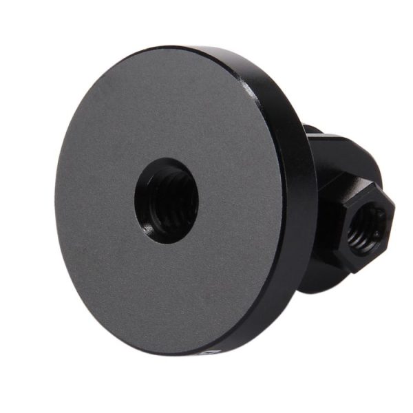 PULUZ 1 / 4 inch Screw Hole Tripod Mount CNC Adapter for GoPro, Insta360, DJI and Other Action Cameras (Black) - Image 3