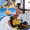 PULUZ 1 / 4 inch Screw Hole Tripod Mount CNC Adapter for GoPro, Insta360, DJI and Other Action Cameras (Black) - Image 6