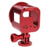 PULUZ Housing Shell CNC Aluminum Alloy Protective Cage Kit with Metal Wrench & Lens Cap & Screw & Tripod Adapter for GoPro HERO5 Session / HERO4 Session / HERO Session (Red) - Image 3