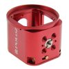 PULUZ Housing Shell CNC Aluminum Alloy Protective Cage Kit with Metal Wrench & Lens Cap & Screw & Tripod Adapter for GoPro HERO5 Session / HERO4 Session / HERO Session (Red) - Image 7