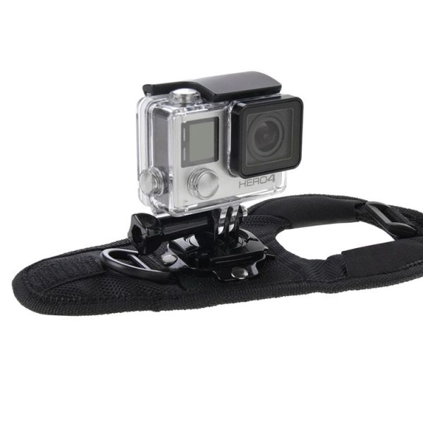 PULUZ 360 Degree Rotation Glove Style Palm Strap Mount Band for GoPro, Insta360, DJI and Other Action Cameras - Image 5