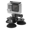 PULUZ Triangle Suction Cup Mount with Screw for GoPro, Insta360, DJI and Other Action Cameras (Black) - Image 7