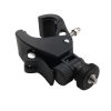 PULUZ Motorcycle Bicycle Handlebar Holder with Tripod Mount & Screw for GoPro, Insta360, DJI and Other Action Cameras (Black) - Image 3
