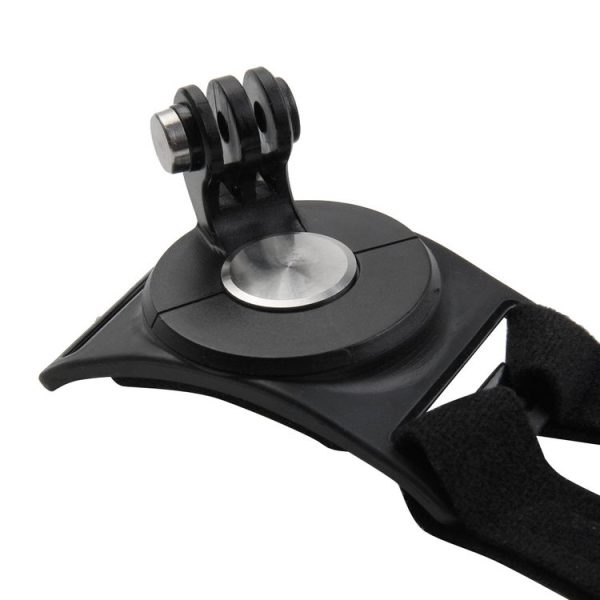 PULUZ 3 in 1 Hand Wrist Arm Leg Straps 360-degree Rotation Mount for GoPro, Insta360, DJI and Other Action Cameras (Black) - Image 3